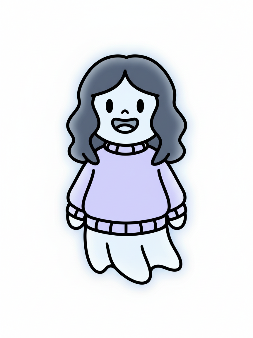 Gabby the Glowing Ghost - Preschool Simple