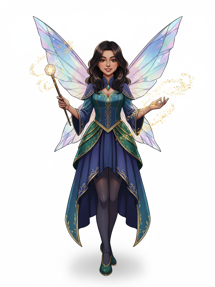 Gabriela the Glittering Fairy - Webtoon Anime