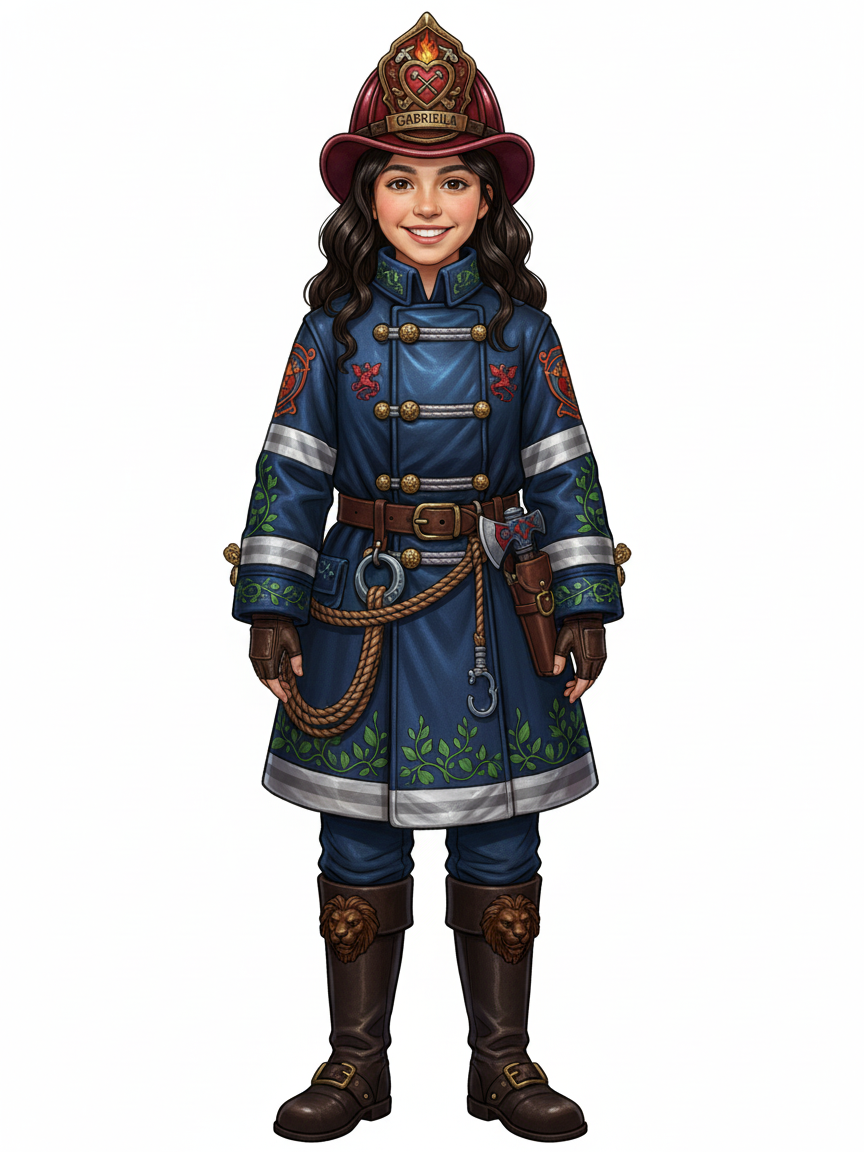 Firefighter Gabriela - Fairy Tale Classic