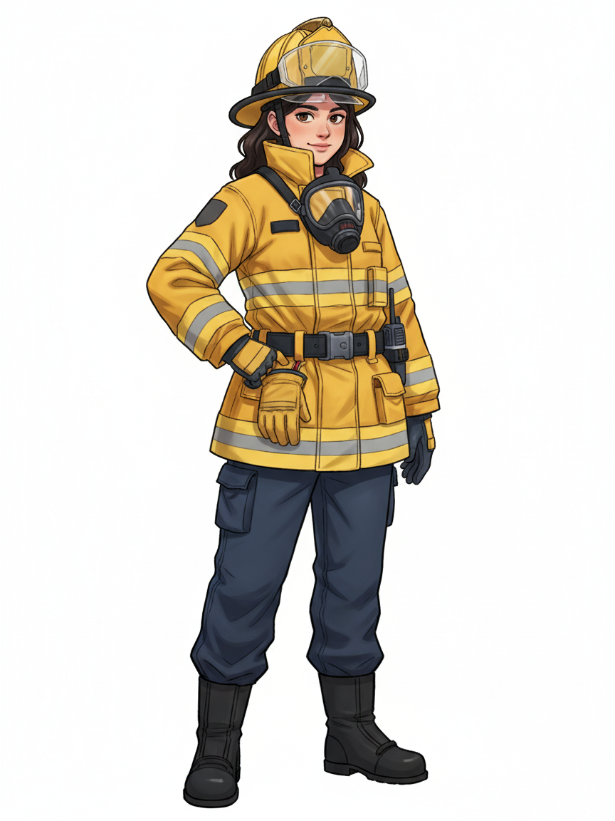 Firefighter Gabriela - Webtoon Anime