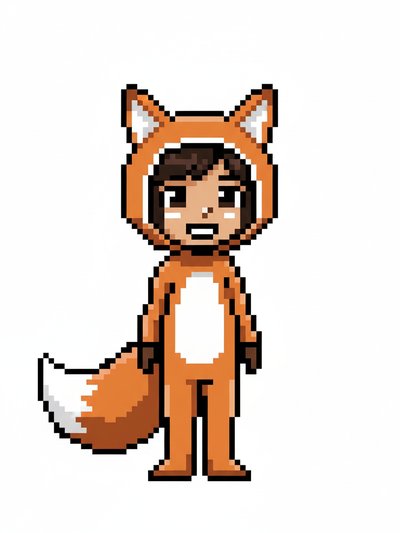 Gabriela's Foxy Fantasies 🦊 - Pixel Art