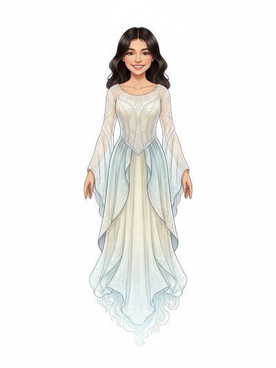 Gabriela's Ghostly Glow 🌟 - Fairy Tale Classic