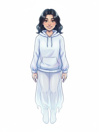 Gabriela's Ghostly Glow 🌟 - Webtoon Anime