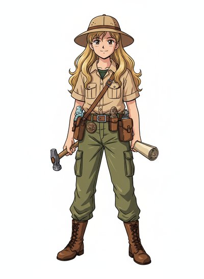 Mary's Archaeologist Adventure 🌍 - Classic Anime