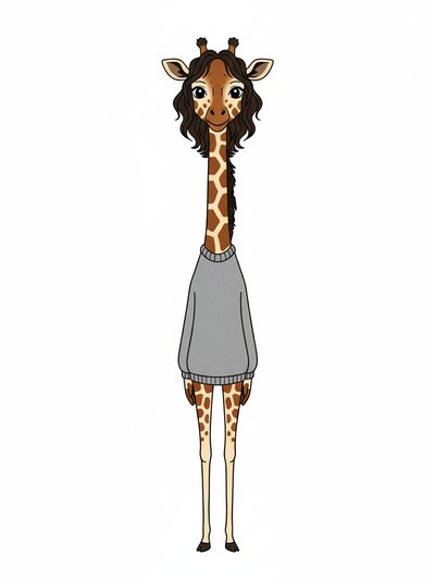 Gabriela's Giraffe Magic 🦒 - Minimalist