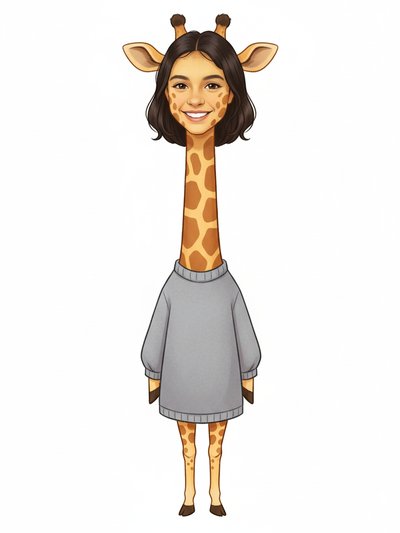 Gabriela's Giraffe Magic 🦒 - Vintage Storybook