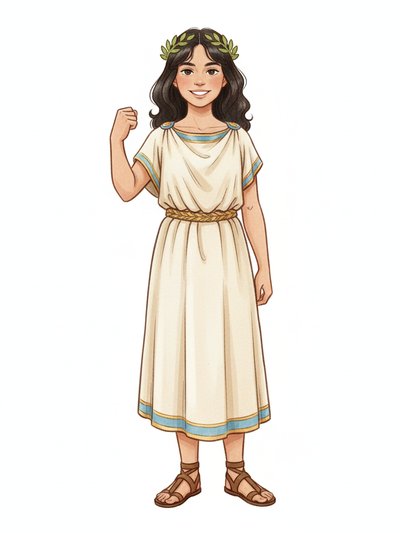 Gabriela's Greek Adventure 🌿 - Gentle Pencil