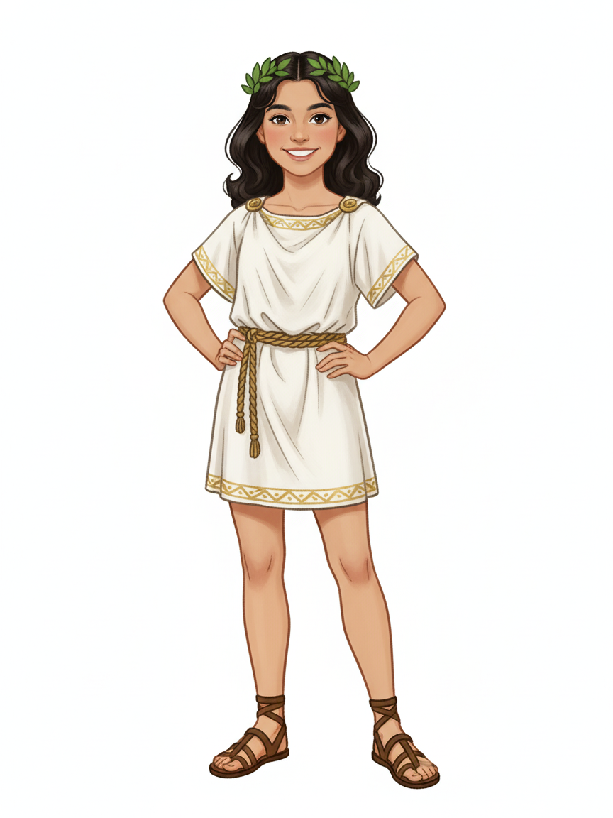 Heroic Gabriela - Vintage Storybook