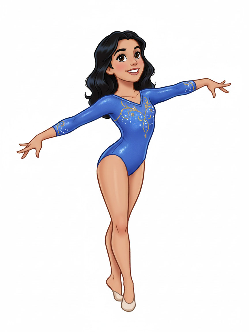 Gabriela the Graceful Gymnast - Golden Age Animation