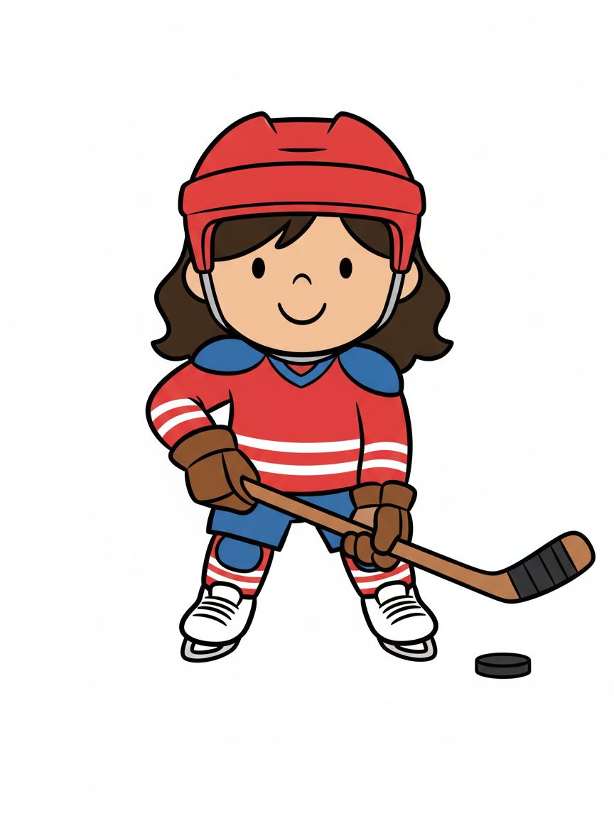 Gabriela the Goal Scorer - Preschool Simple