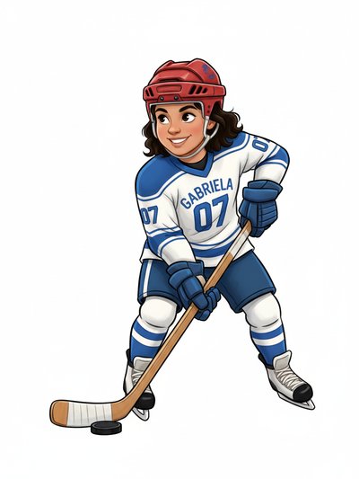 Gabriela's Ice Adventure 🏒 - Golden Age Animation