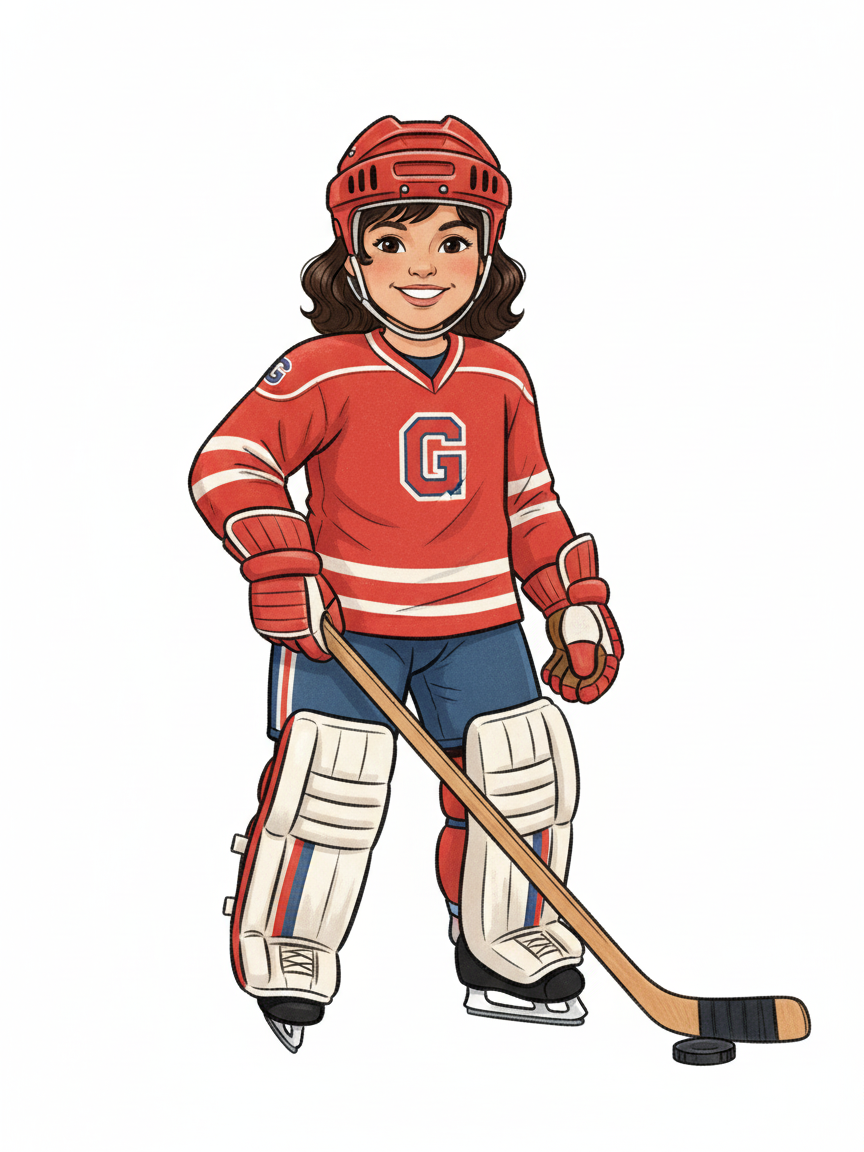 Gabriela the Goal Scorer - Vintage Storybook