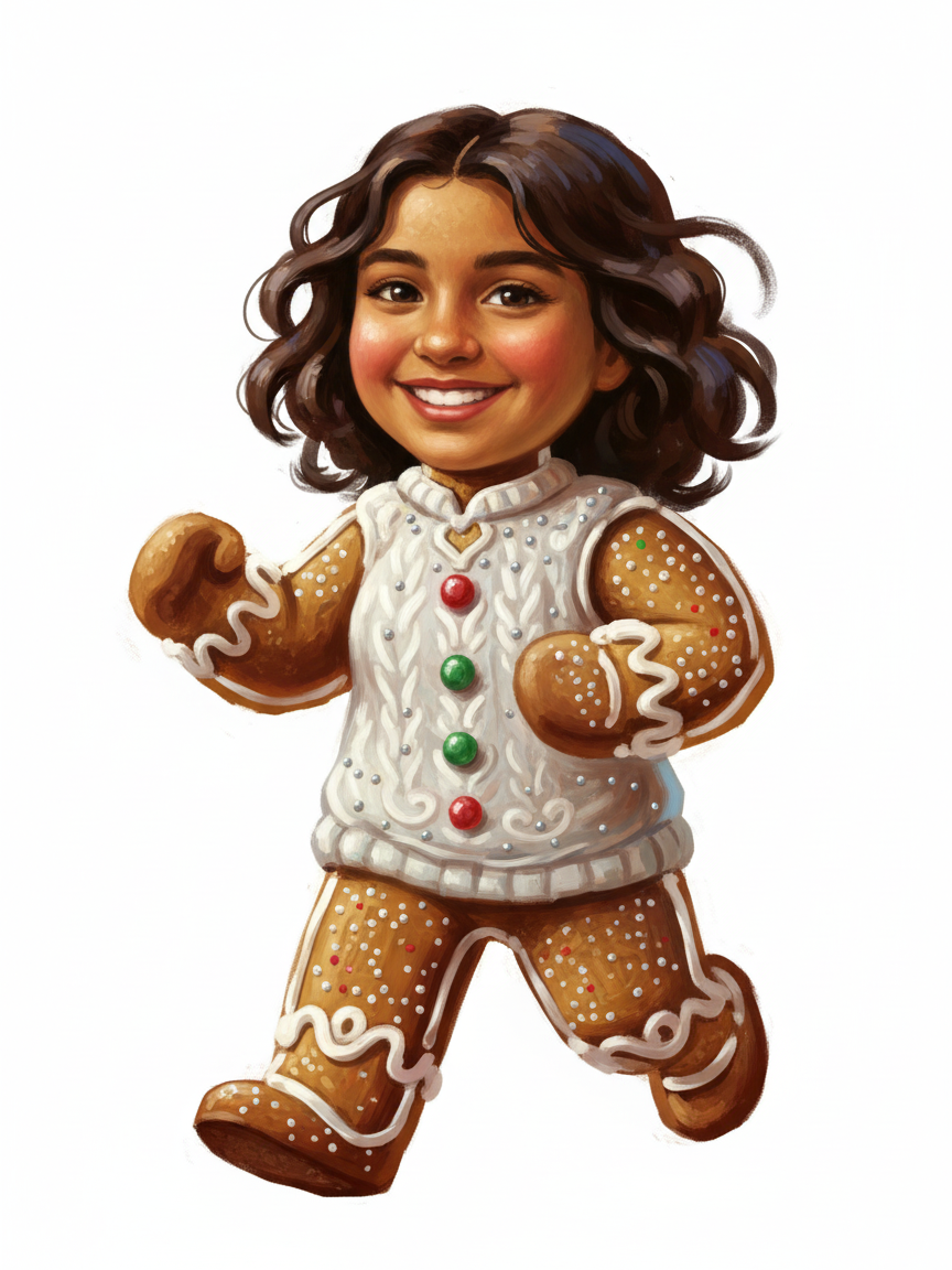 Gingerbread Gabi - Impressionist Painting