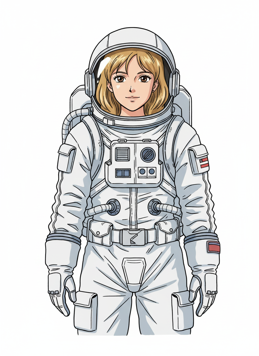 Mary the Astronaut - Classic Anime
