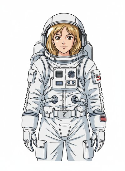 Mary's Space Adventure 🌌 - Classic Anime