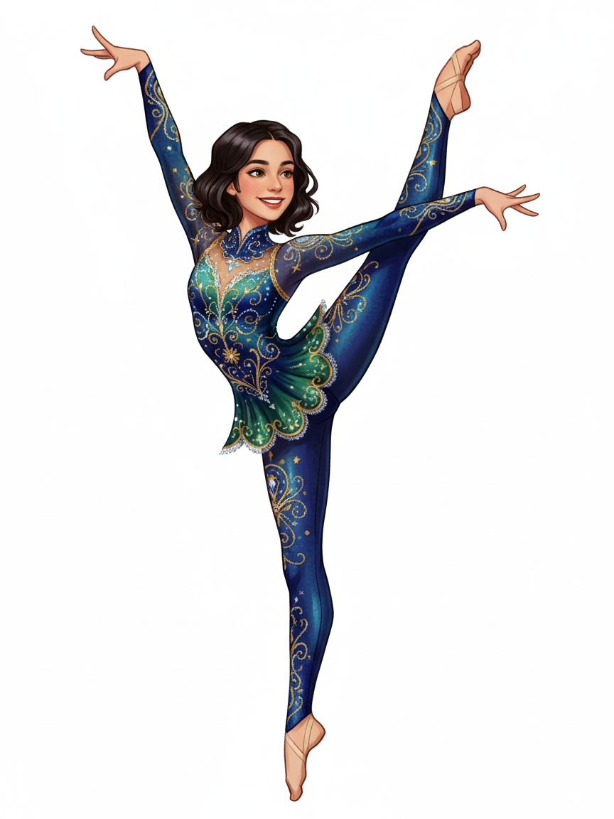 Gabriela the Graceful Gymnast - Fairy Tale Classic