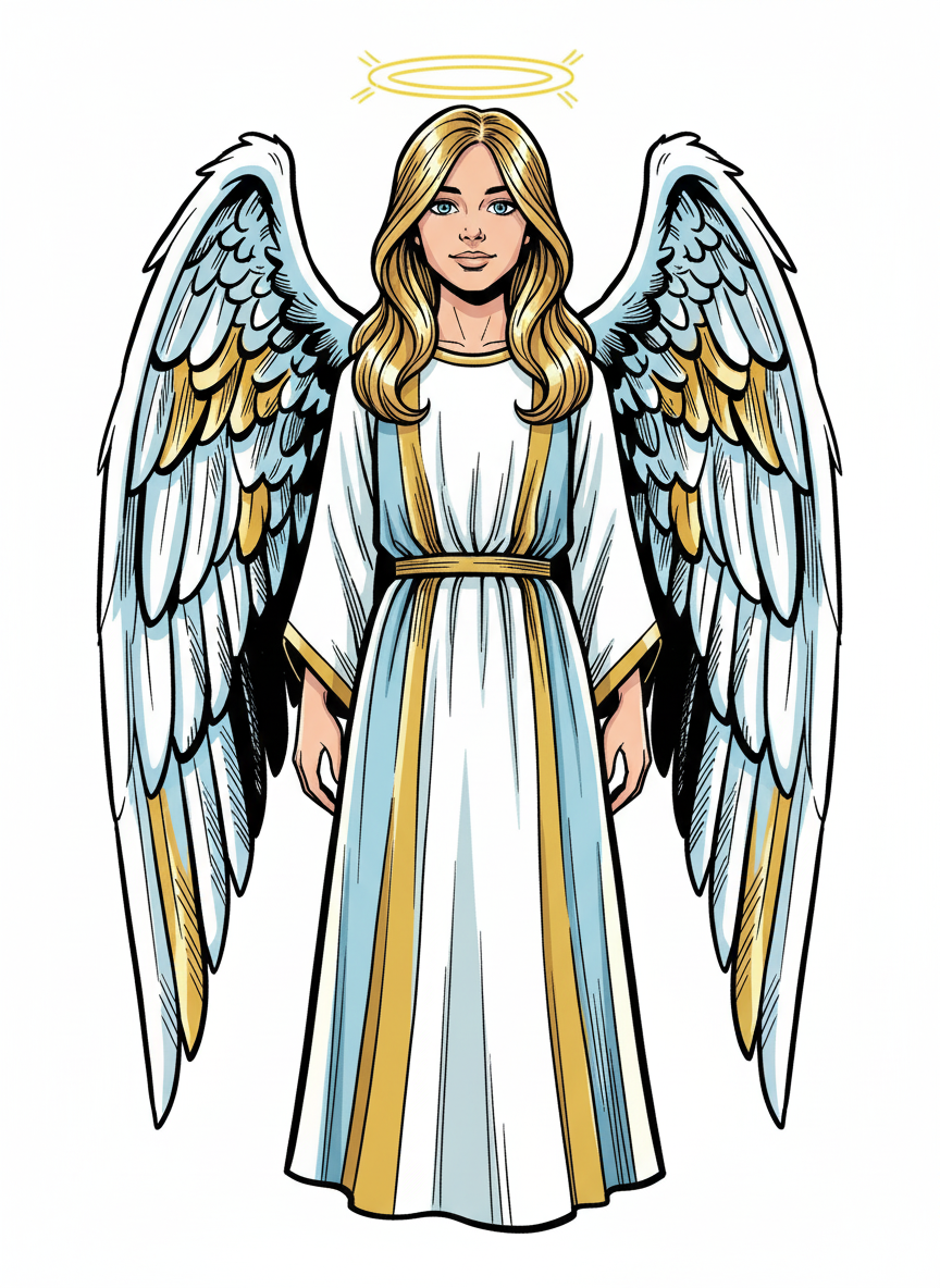 Angelic Mary - Comic Book