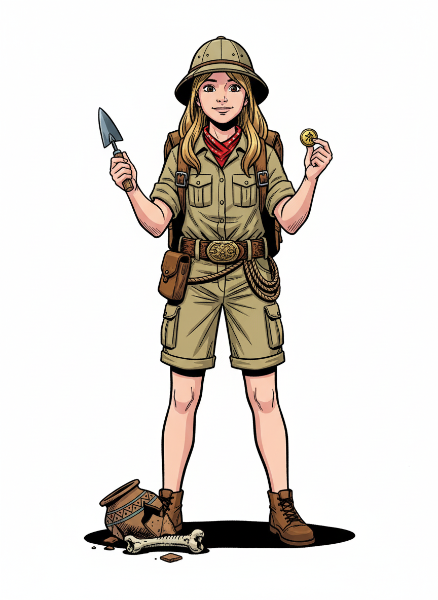 Mary the Explorer - Comic Book