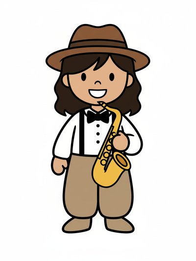 Gabriela's Jazzy Vibes 🎷 - Preschool Simple