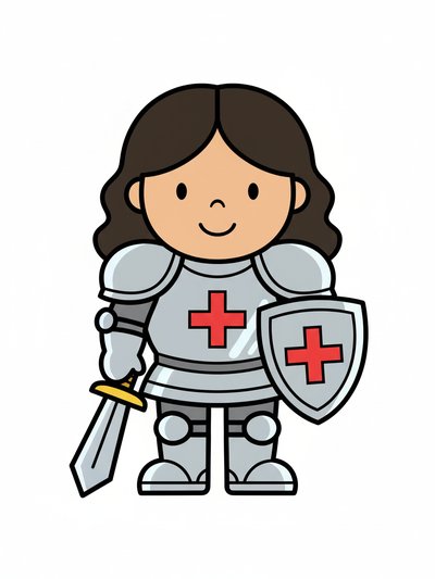 Gabriela's Knightly Quest 🌟 - Preschool Simple