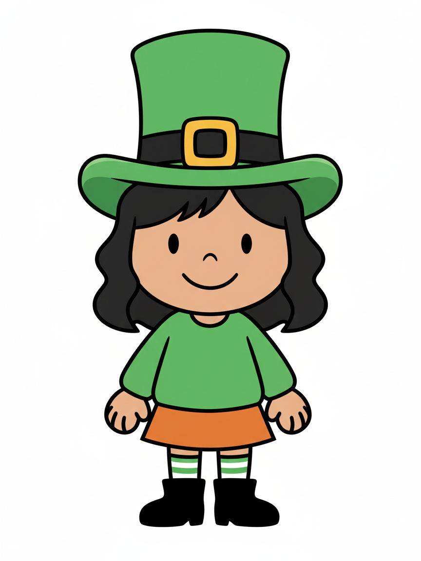 Gabriela the Leprechaun - Preschool Simple