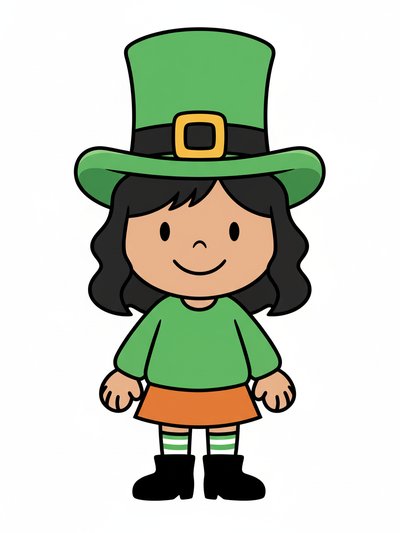 Gabriela's Leprechaun Adventure 🍀 - Preschool Simple
