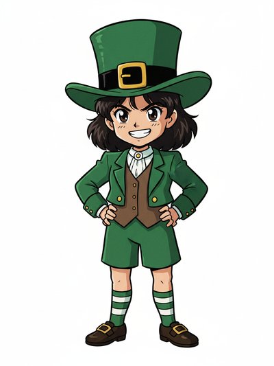 Gabriela's Leprechaun Adventure 🍀 - Classic Anime