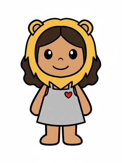 Gabriela's Lion Adventure 🦁 - Preschool Simple