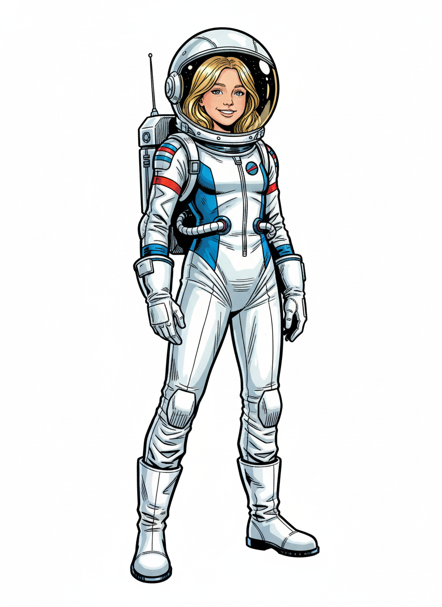 Mary the Astronaut - Comic Book