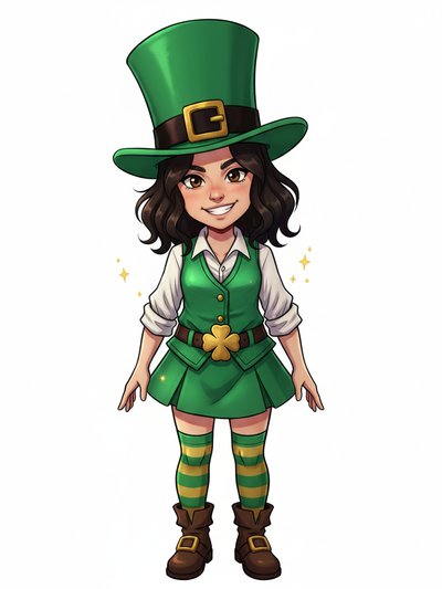 Gabriela's Leprechaun Adventure 🍀 - Webtoon Anime
