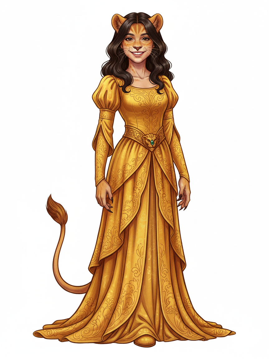 Gabriela the Lioness - Fairy Tale Classic