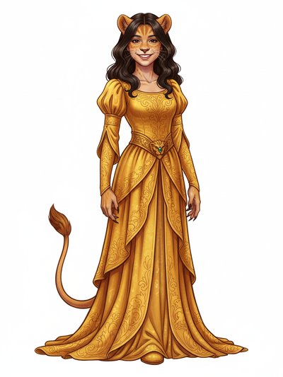 Gabriela's Lion Adventure 🦁 - Fairy Tale Classic