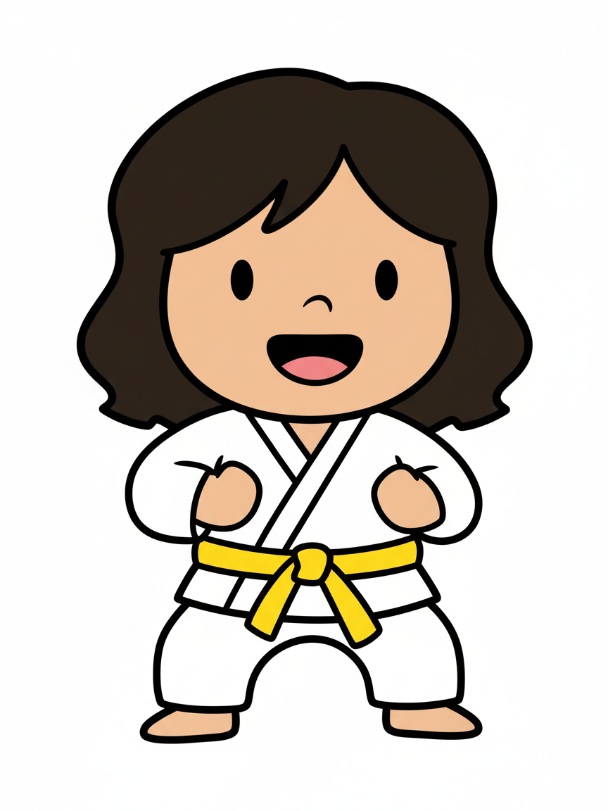 Gabriela the Gi Warrior - Preschool Simple