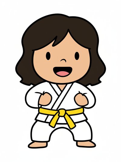 Gabriela's Martial Arts Adventure 💥 - Preschool Simple