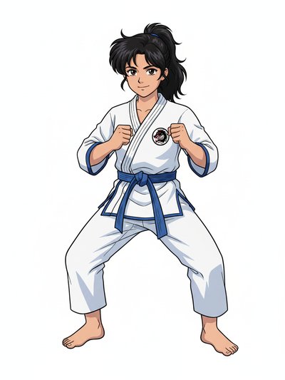Gabriela's Martial Arts Adventure 💥 - Classic Anime