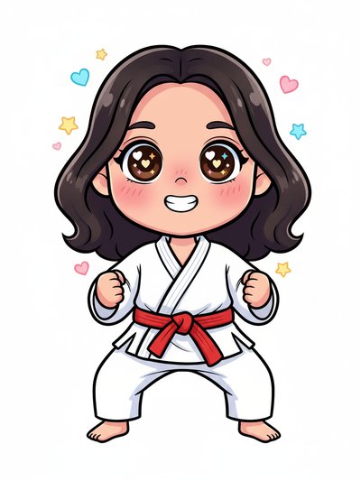 Gabriela's Martial Arts Adventure 💥 - Kawaii Cute