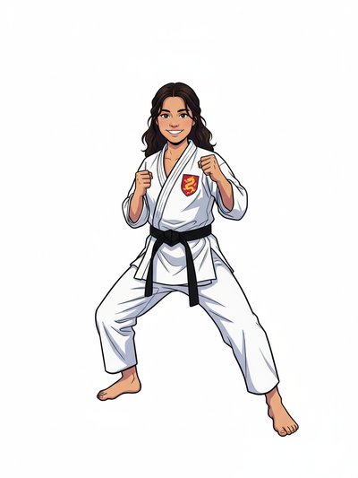 Gabriela's Martial Arts Adventure 💥 - Minimalist