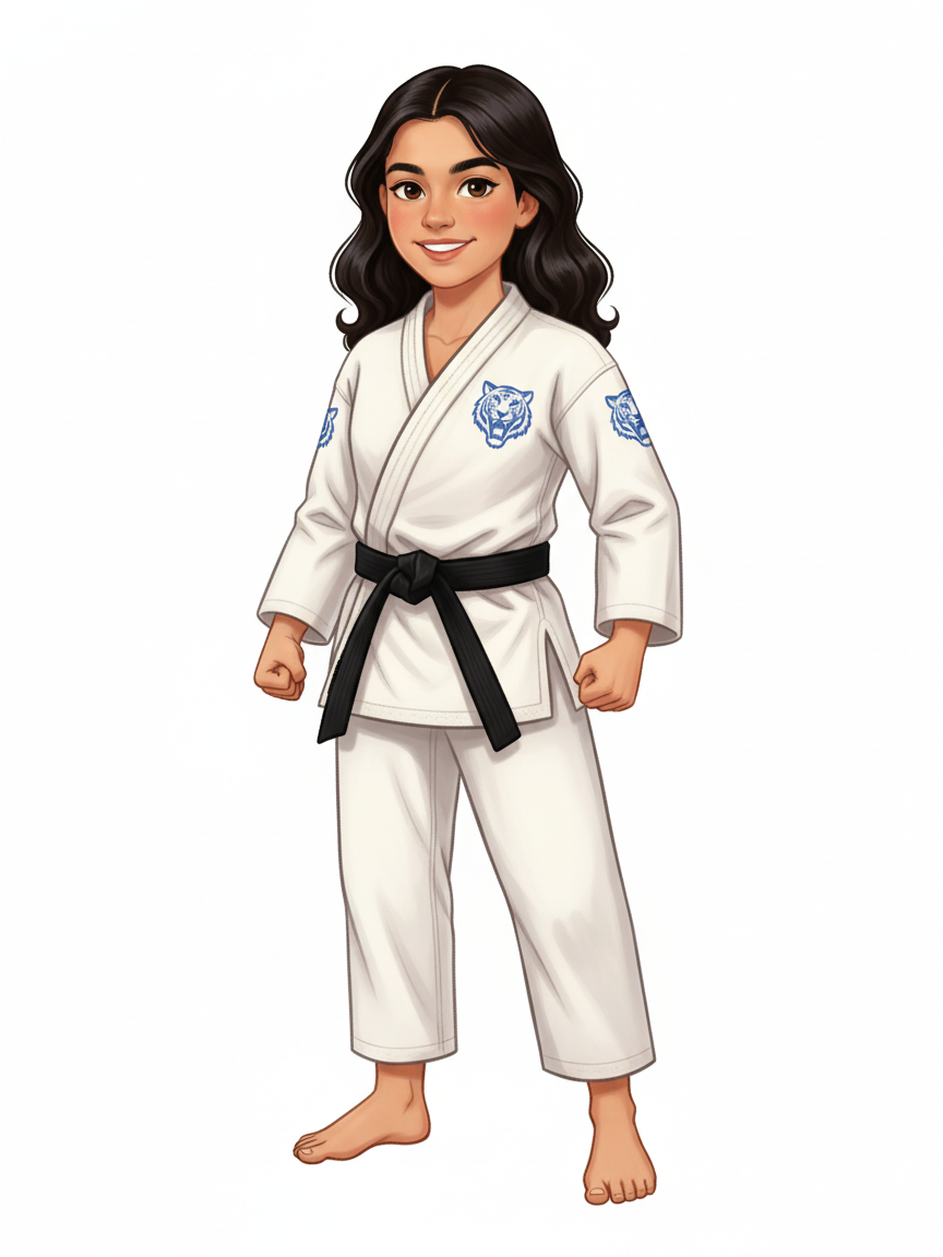 Gabriela the Gi Warrior - Vintage Storybook