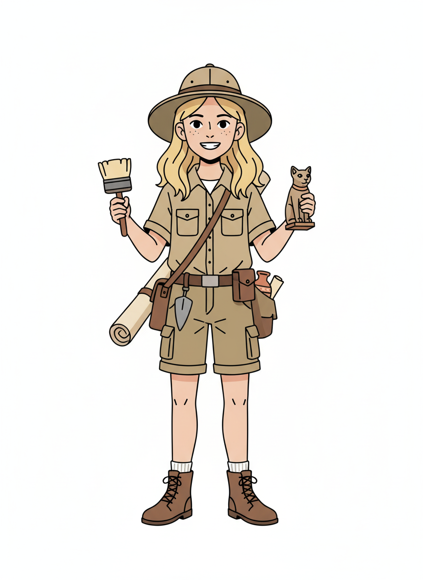 Mary the Explorer - Minimalist