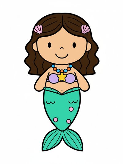 Gabriela's Oceanic Dream 🌊 - Preschool Simple