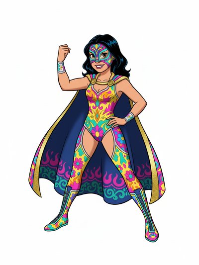 Gabriela's Luchador Adventure 🎭 - Golden Age Animation
