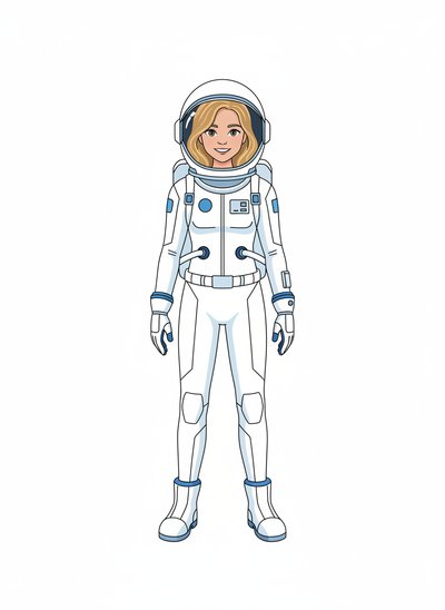 Mary's Space Adventure 🌌 - Minimalist