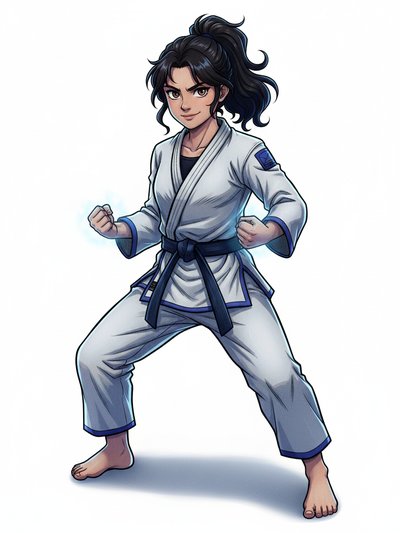 Gabriela's Martial Arts Adventure 💥 - Webtoon Anime