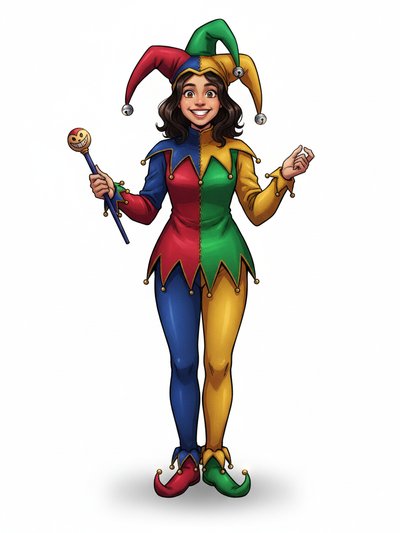 Gabriela's Jester Magic 🎭 - Webtoon Anime