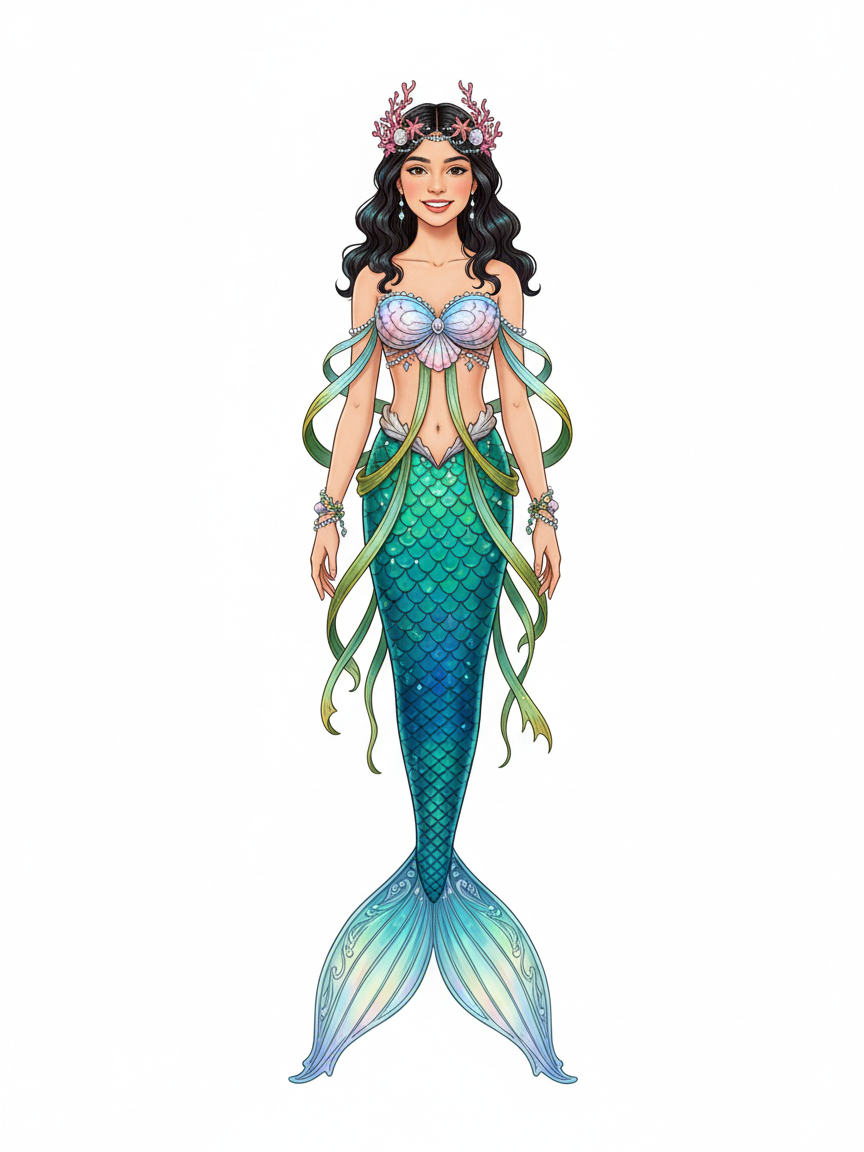 Mermaid Gabriela - Fairy Tale Classic