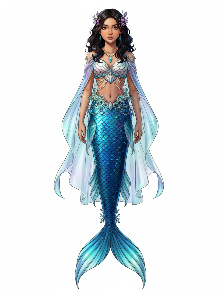 Mermaid Gabriela - Webtoon Anime