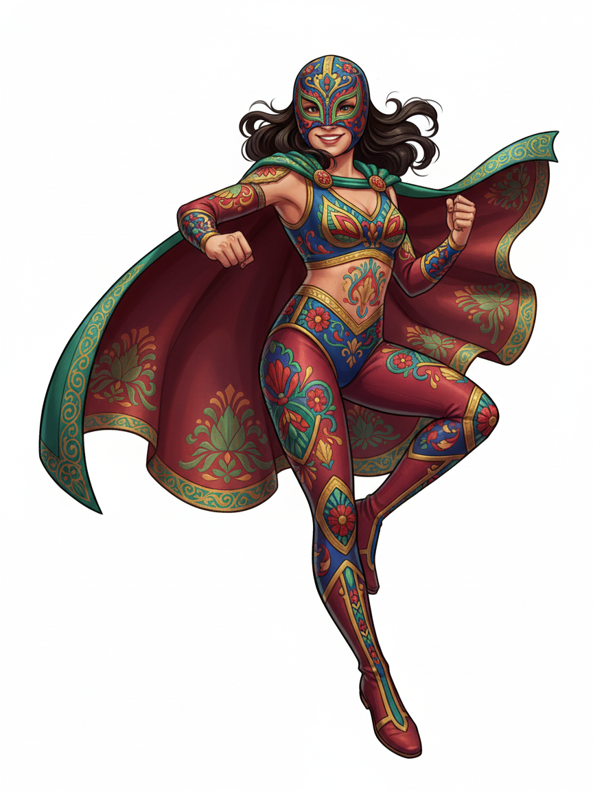 Gabriela the Luchadora - Fairy Tale Classic