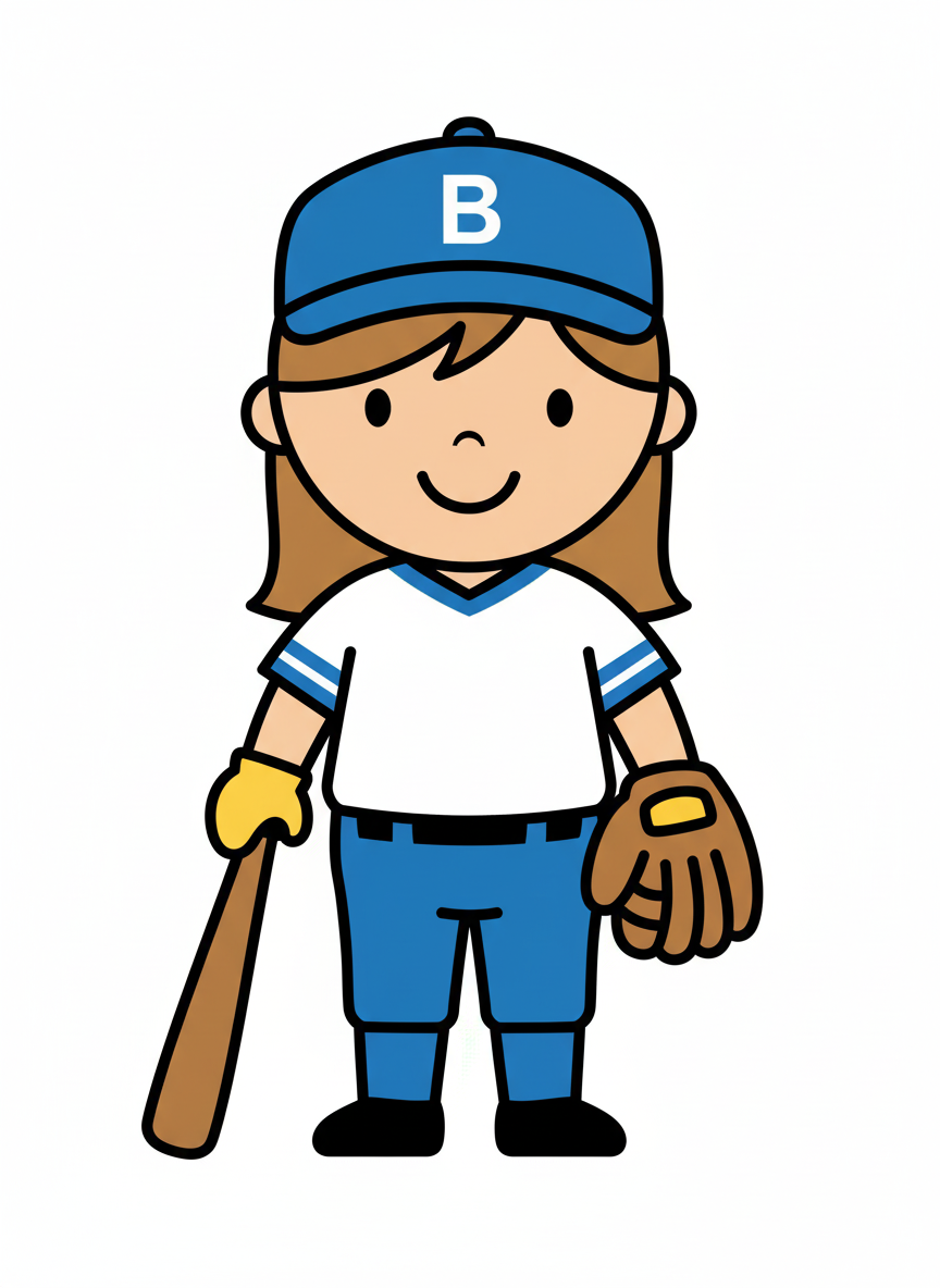 Slugger Mary - Preschool Simple