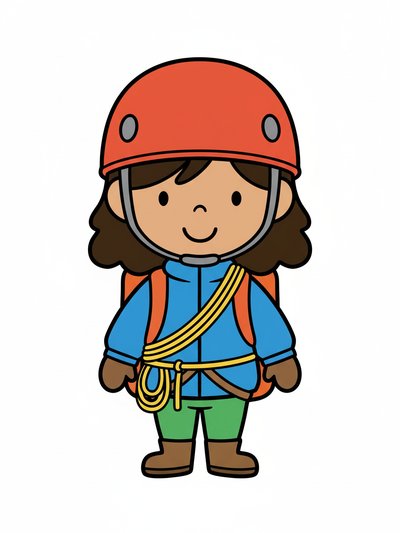 Gabriela's Climbing Adventure 🏔️ - Preschool Simple
