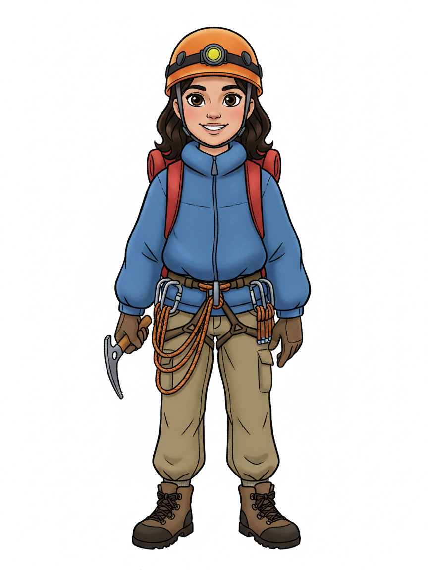 Gabriela the Mountain Explorer - Golden Age Animation
